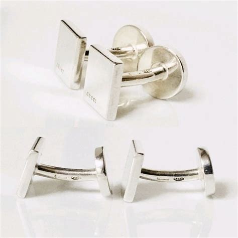 gucci square cufflinks fake